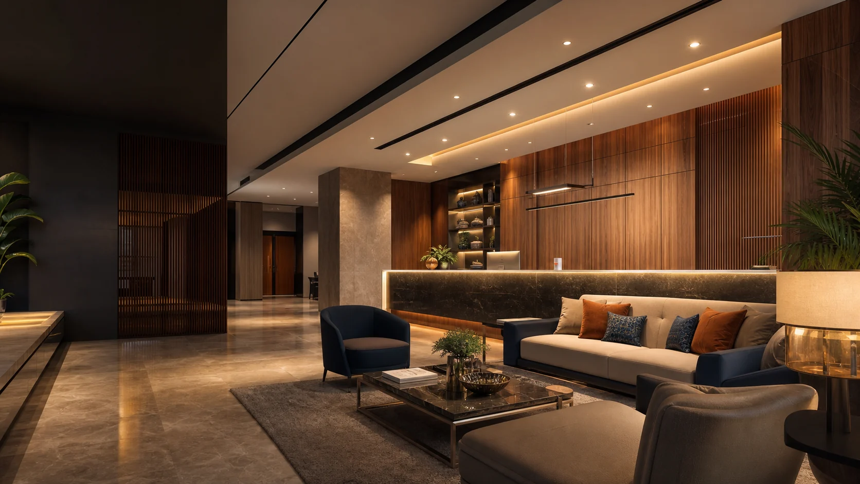 Aménagement intérieur contemporain réalisé par Xinshun